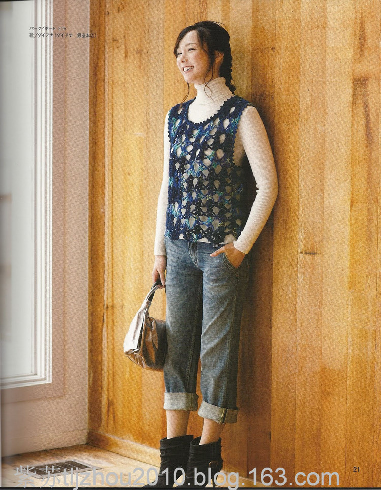 Knit Series 2011--鉤編秋冬4 （1） - 紫蘇 - 紫蘇的博客