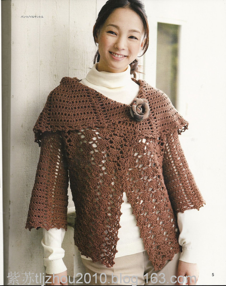 Knit Series 2011--鉤編秋冬4 （1） - 紫蘇 - 紫蘇的博客