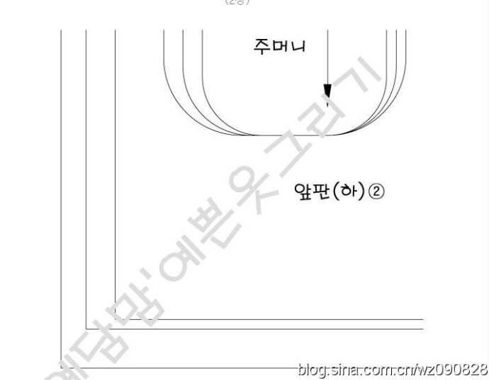 [轉(zhuǎn)載]100--120cm寶寶背帶短褲1:1圖紙