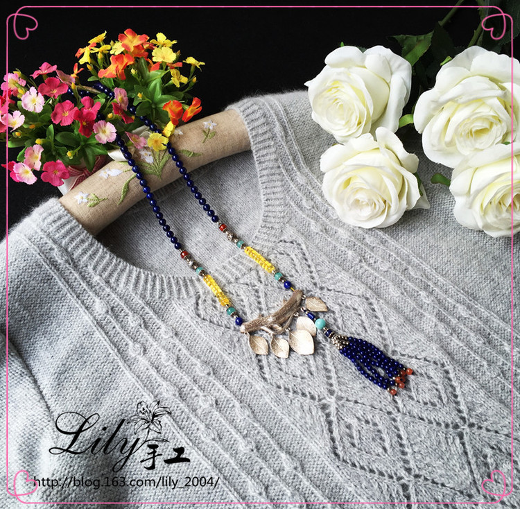 【Lily手工】--  --實(shí)用羊絨打底套衫 - Lily - Lily的手工編織天地