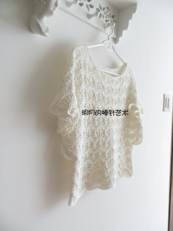 夏日小蝶衣  親子裝（新手視頻） - 明月的棒針?biāo)囆g(shù) - 明月的棒針?biāo)囆g(shù)