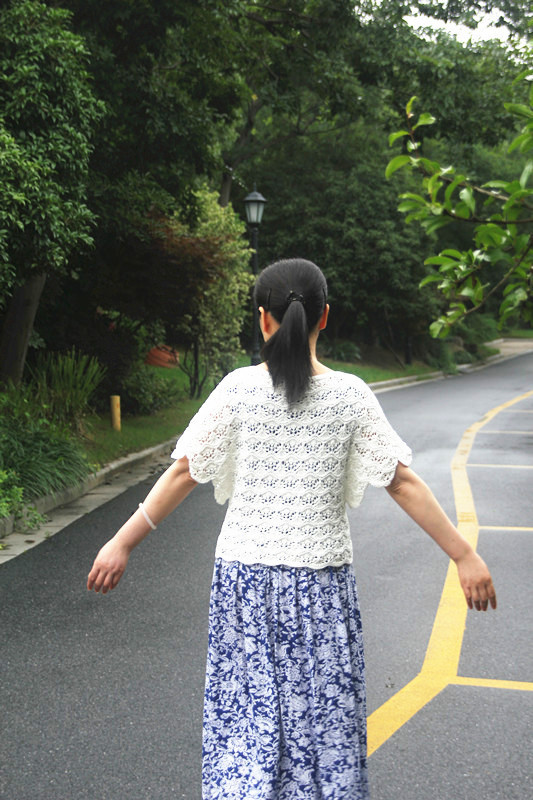 夏日小蝶衣  親子裝（新手視頻） - 明月的棒針?biāo)囆g(shù) - 明月的棒針?biāo)囆g(shù)
