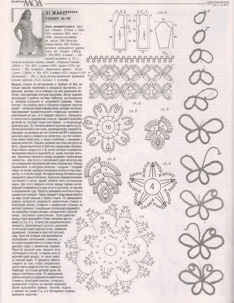 Журнал МОД №589 2015 - 輕描淡寫 - 輕描淡寫