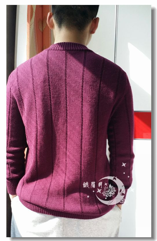 情網(wǎng)（1503）-云柔情侶裝之男款 - 娥眉月 - 眉梢的陽(yáng)光