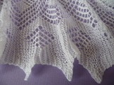 New Prince swaddled in knitted lace - 大愛英國(guó)小王子的蕾絲毯子[花樣圖解搜索中] [我和我的小伙伴們都被它吸引了！] - 舒舒愛折騰 - 上班折騰打印機(jī)，下班奶娃打毛衣