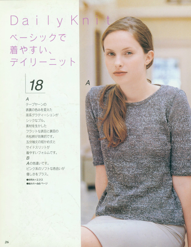 ヨーロッパの手編み 2003 春夏 NV6210 修 - 壹一 - 壹一的博客