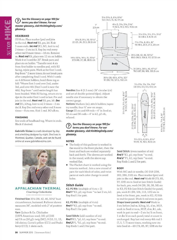 Interweave Knits №2 2015 Summer - 輕描淡寫 - 輕描淡寫