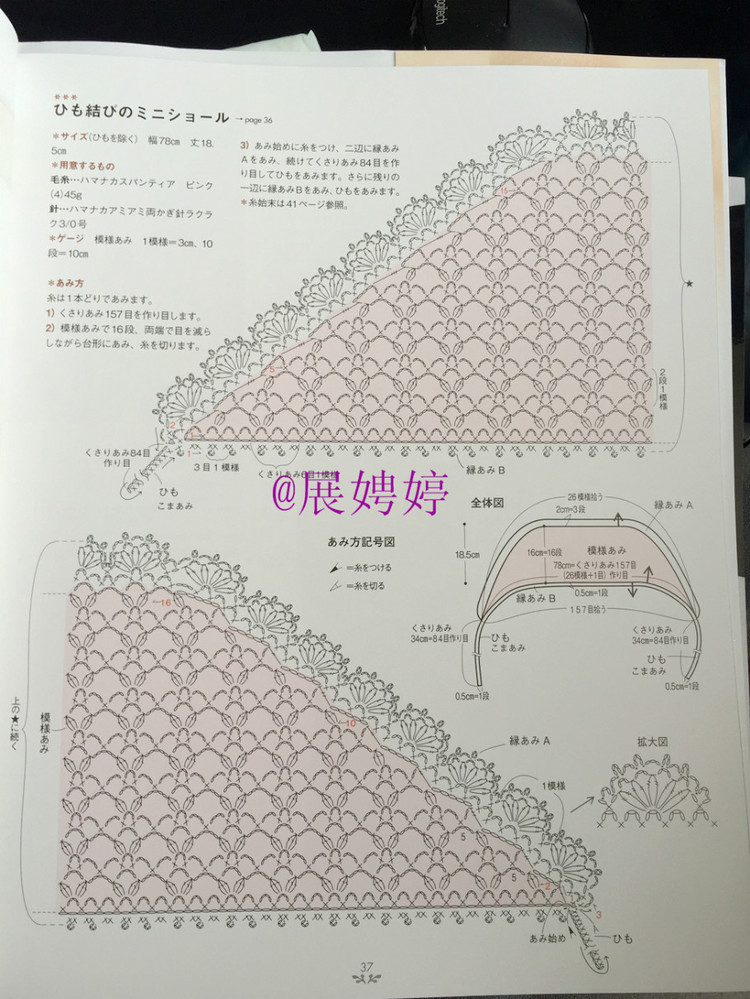 展娉婷——かぎ針あみのストール?スヌード?マフラー　―シンプルだから週末であみたい (主婦の友生活シリーズ) (日本語) Mook – August 26, 2011 - 展娉婷 - 展娉婷的鉤針世界