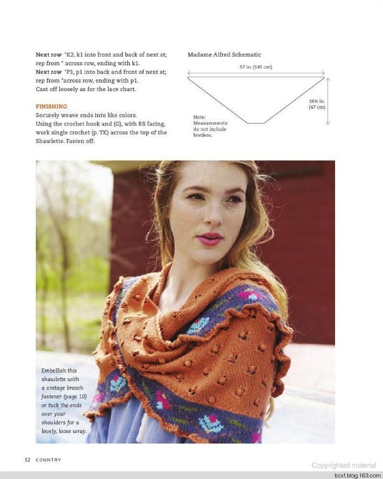 Jean Moss.Sweet Shawlettes: 25 Irresistible Patterns for Knitting Cowls, Capelets, and More - 編織幸福 - 編織幸福的博客