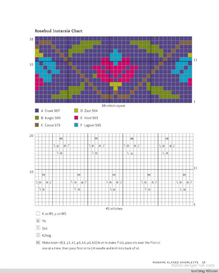 Jean Moss.Sweet Shawlettes: 25 Irresistible Patterns for Knitting Cowls, Capelets, and More - 編織幸福 - 編織幸福的博客