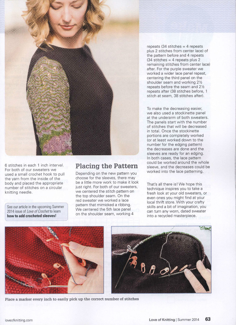Love of Knitting  Summer 2014 - 紫蘇 - 紫蘇的博客