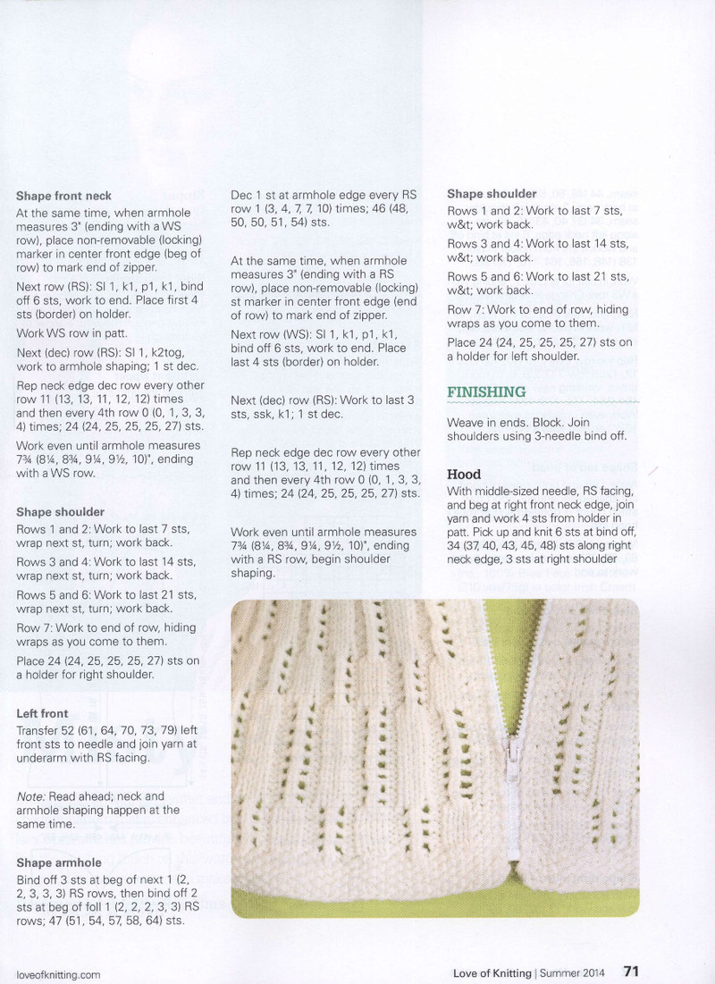 Love of Knitting  Summer 2014 - 紫蘇 - 紫蘇的博客