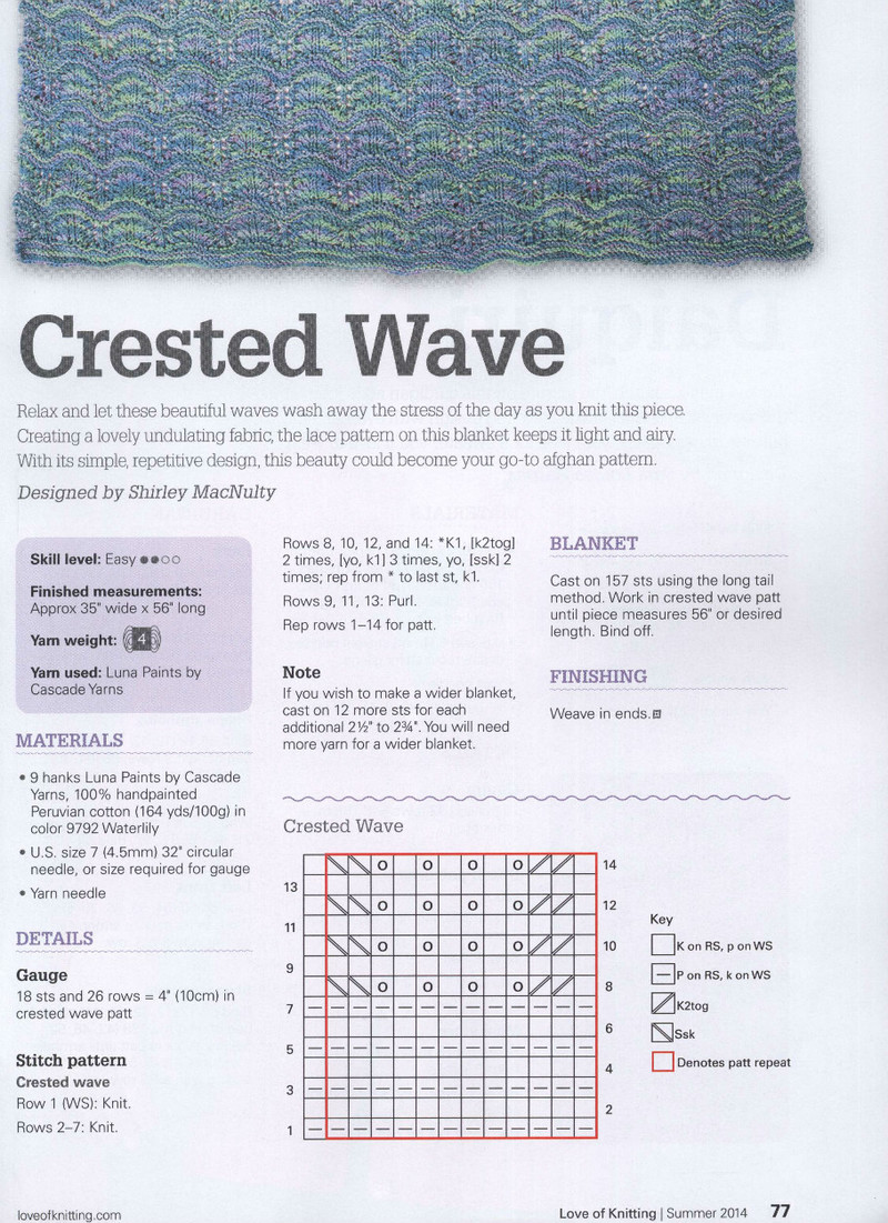 Love of Knitting  Summer 2014 - 紫蘇 - 紫蘇的博客