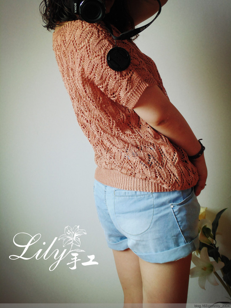 【Lily手工】--暗香--休閑版寬松蝙蝠袖 - Lily - Lily的手工編織天地