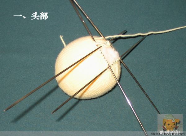 毛線娃娃的編織教程2（附圖） - 明琳 - 明琳編織