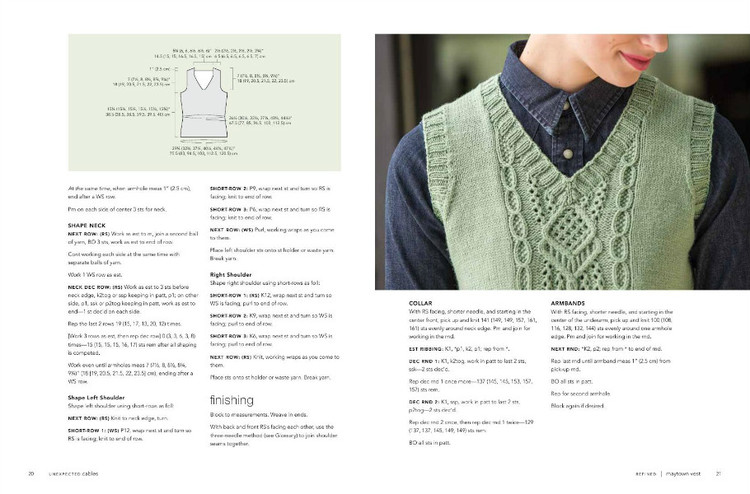 Unexpected Cables: Feminine Knitted Garments Featuring Modern Cable Knitting - 輕描淡寫 - 輕描淡寫
