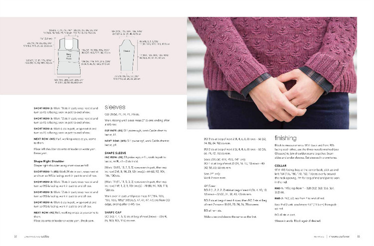 Unexpected Cables: Feminine Knitted Garments Featuring Modern Cable Knitting - 輕描淡寫 - 輕描淡寫