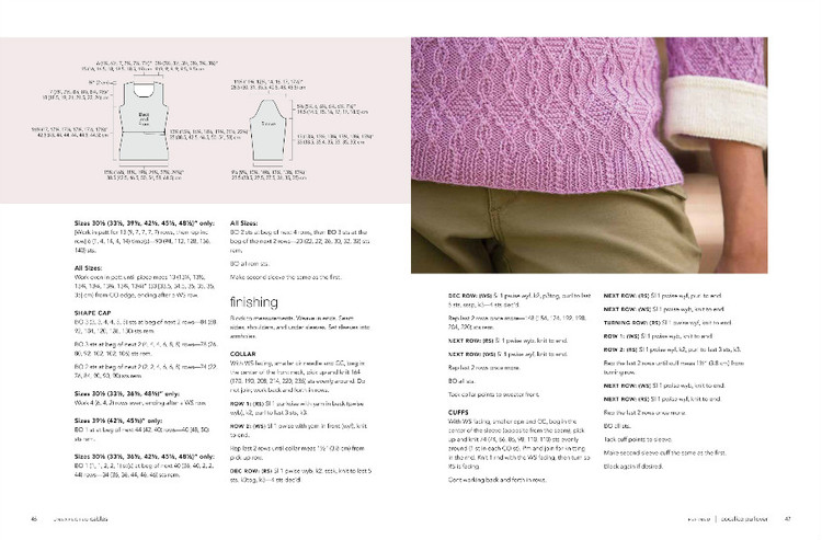 Unexpected Cables: Feminine Knitted Garments Featuring Modern Cable Knitting - 輕描淡寫 - 輕描淡寫