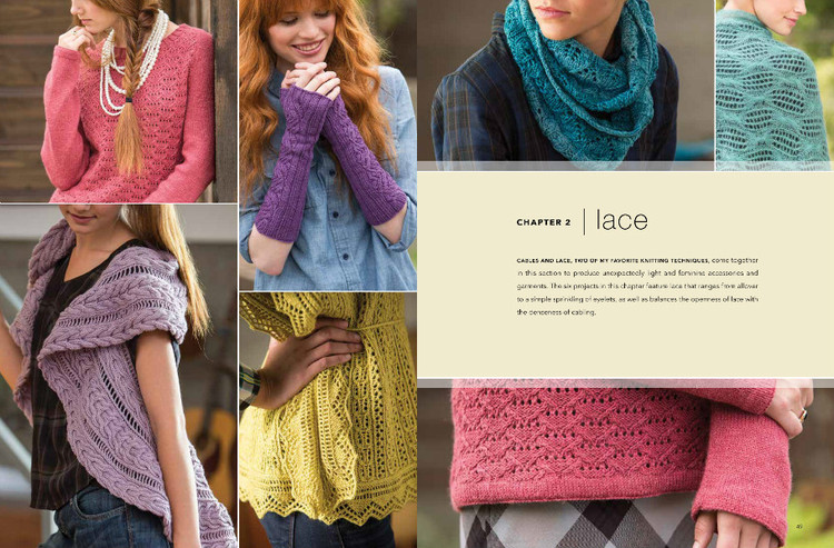 Unexpected Cables: Feminine Knitted Garments Featuring Modern Cable Knitting - 輕描淡寫 - 輕描淡寫