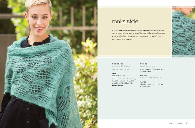 Unexpected Cables: Feminine Knitted Garments Featuring Modern Cable Knitting - 輕描淡寫 - 輕描淡寫