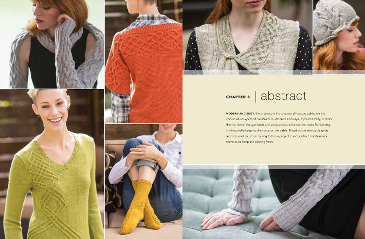 Unexpected Cables: Feminine Knitted Garments Featuring Modern Cable Knitting - 輕描淡寫 - 輕描淡寫