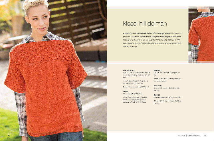 Unexpected Cables: Feminine Knitted Garments Featuring Modern Cable Knitting - 輕描淡寫 - 輕描淡寫