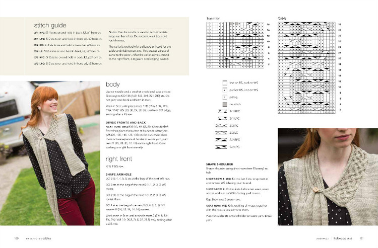 Unexpected Cables: Feminine Knitted Garments Featuring Modern Cable Knitting - 輕描淡寫 - 輕描淡寫