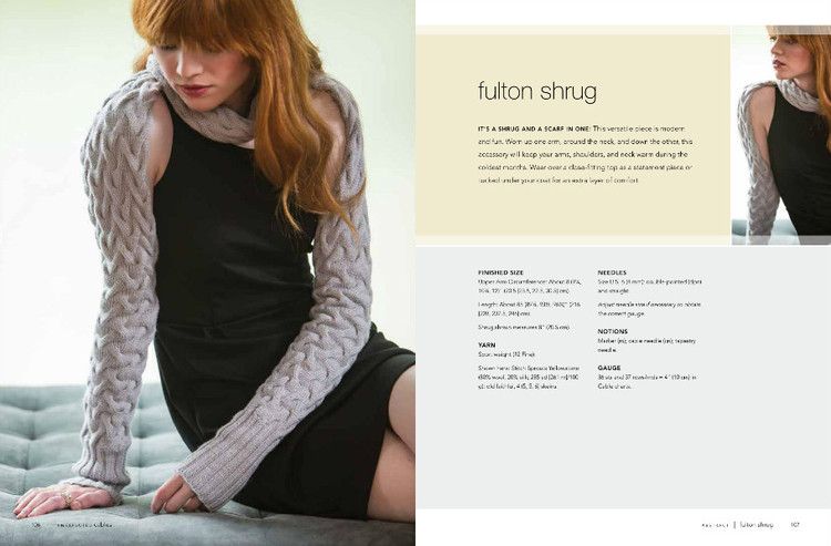 Unexpected Cables: Feminine Knitted Garments Featuring Modern Cable Knitting - 輕描淡寫 - 輕描淡寫