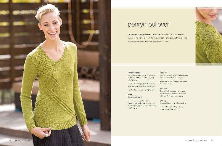Unexpected Cables: Feminine Knitted Garments Featuring Modern Cable Knitting - 輕描淡寫 - 輕描淡寫