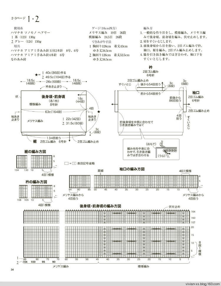 大人に似合う旬ニット2015（高清進(jìn)群可?。?73900058） - Vivian - Vivian的薇安織譯坊