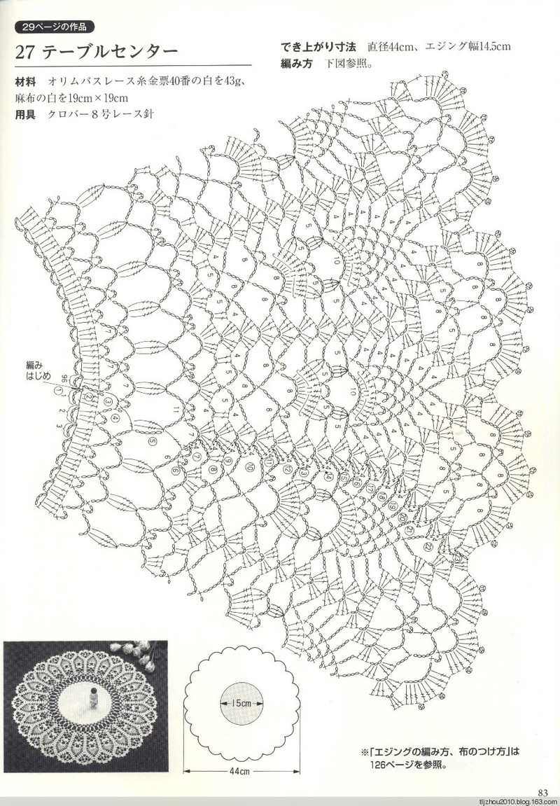 Suteki Pineapple Crochet Laces 2011 - 紫蘇 - 紫蘇的博客