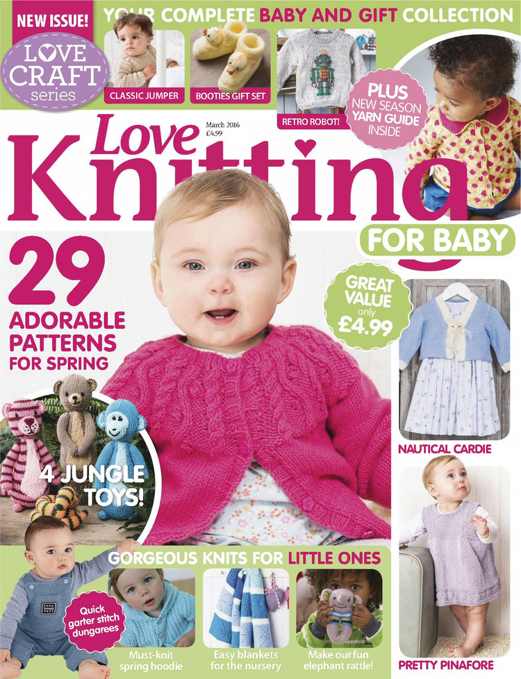 Love Knitting for Babies  March 2016 - 輕描淡寫 - 輕描淡寫