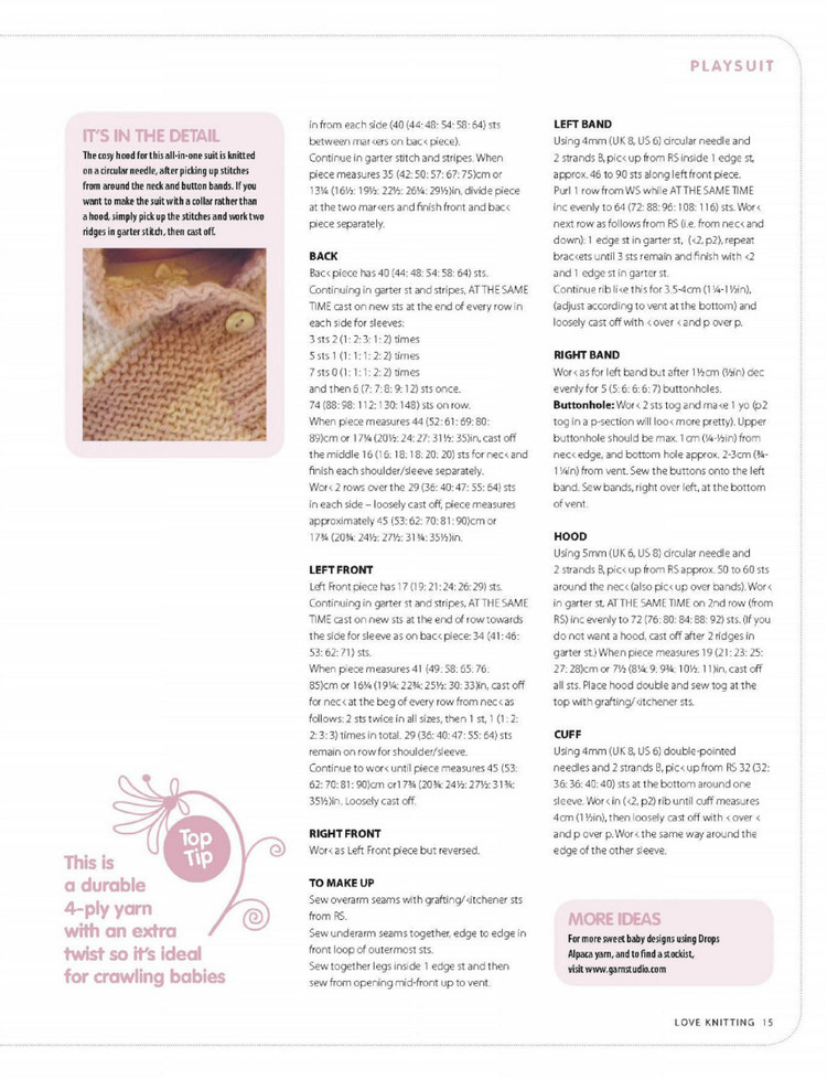 Love Knitting for Babies  March 2016 - 輕描淡寫 - 輕描淡寫