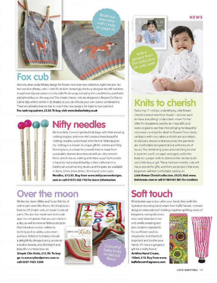 Love Knitting for Babies  March 2016 - 輕描淡寫 - 輕描淡寫