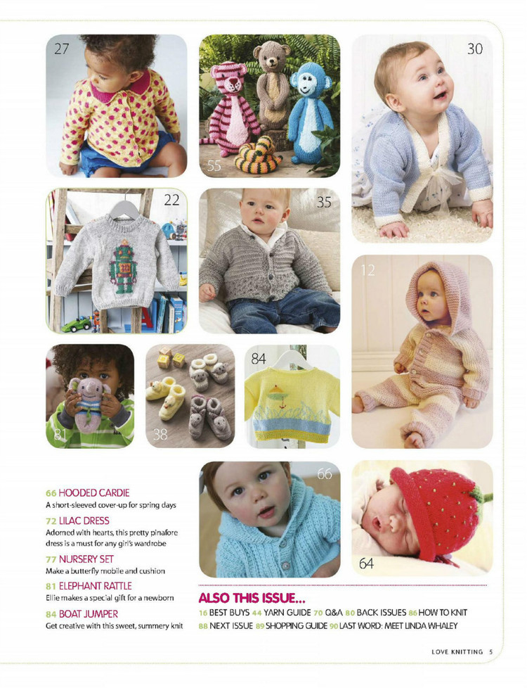 Love Knitting for Babies  March 2016 - 輕描淡寫 - 輕描淡寫