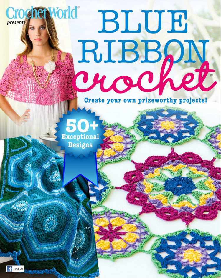 Crochet World  Blue Ribbon Crochet 2015 - 輕描淡寫 - 輕描淡寫