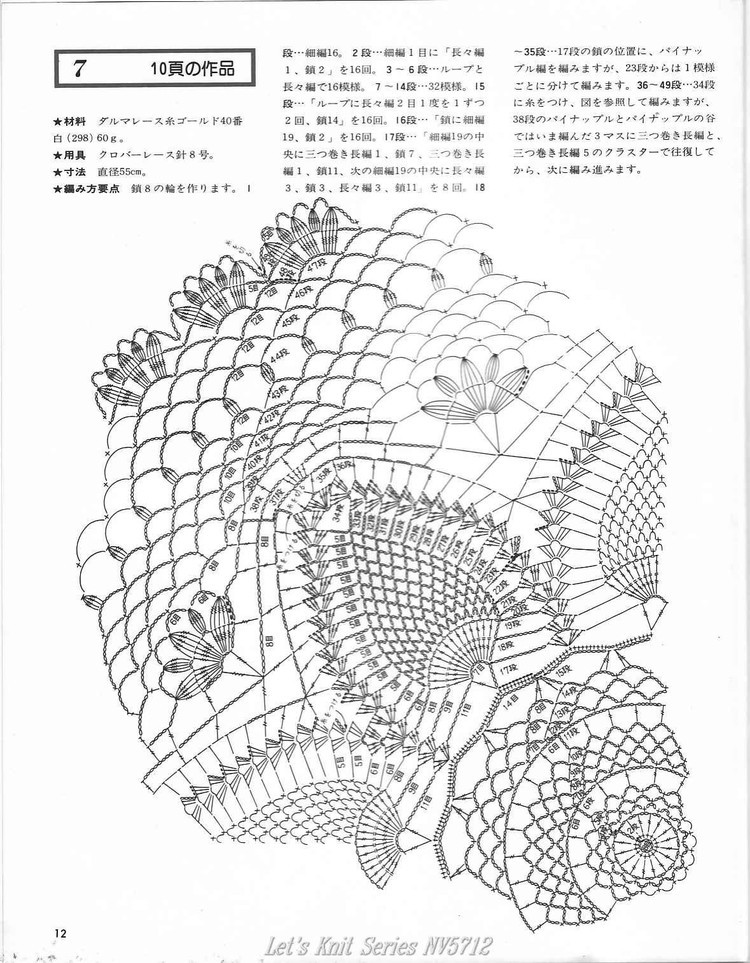 【轉(zhuǎn)載】Lets Knit Series N 5712  - 荷塘秀色 - 茶之韻