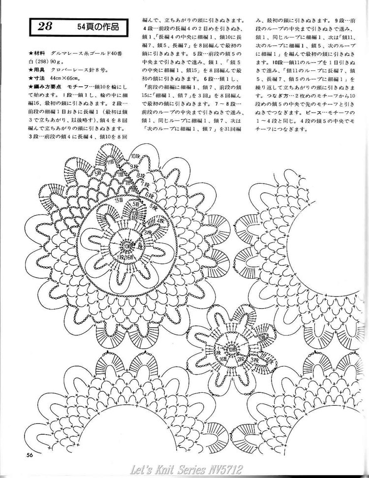 【轉(zhuǎn)載】Lets Knit Series N 5712  - 荷塘秀色 - 茶之韻