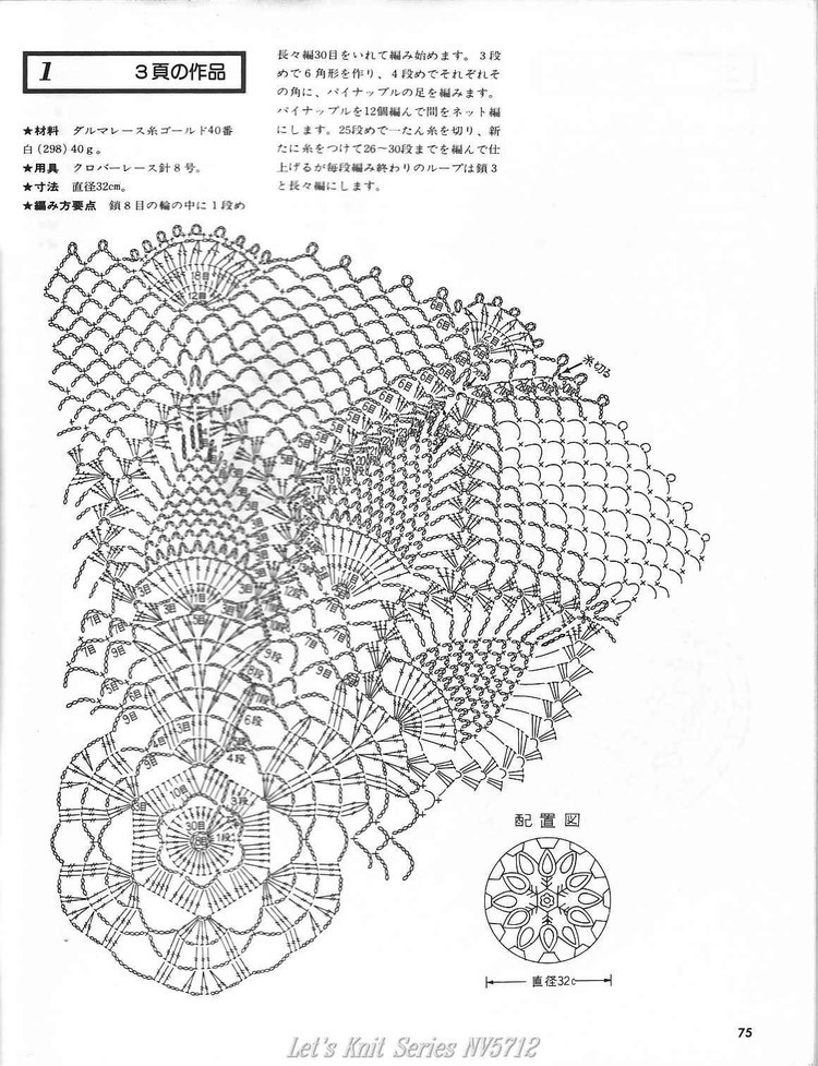 【轉(zhuǎn)載】Lets Knit Series N 5712  - 荷塘秀色 - 茶之韻