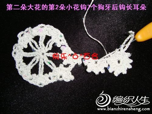 快樂(lè)百合老師－－梅花小坎整花(20朵)分袖教程 - 清水秋千 - 清水秋千的小窩