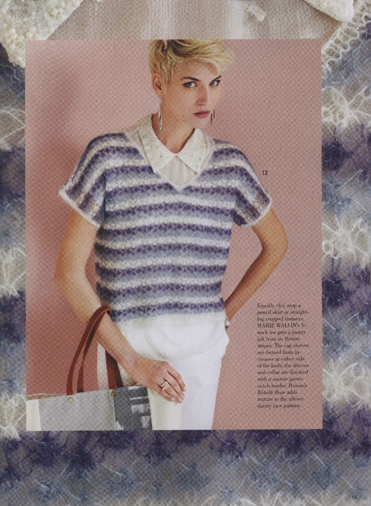 Vogue Knitting  Spring/Summer 2014 - 輕描淡寫 - 輕描淡寫