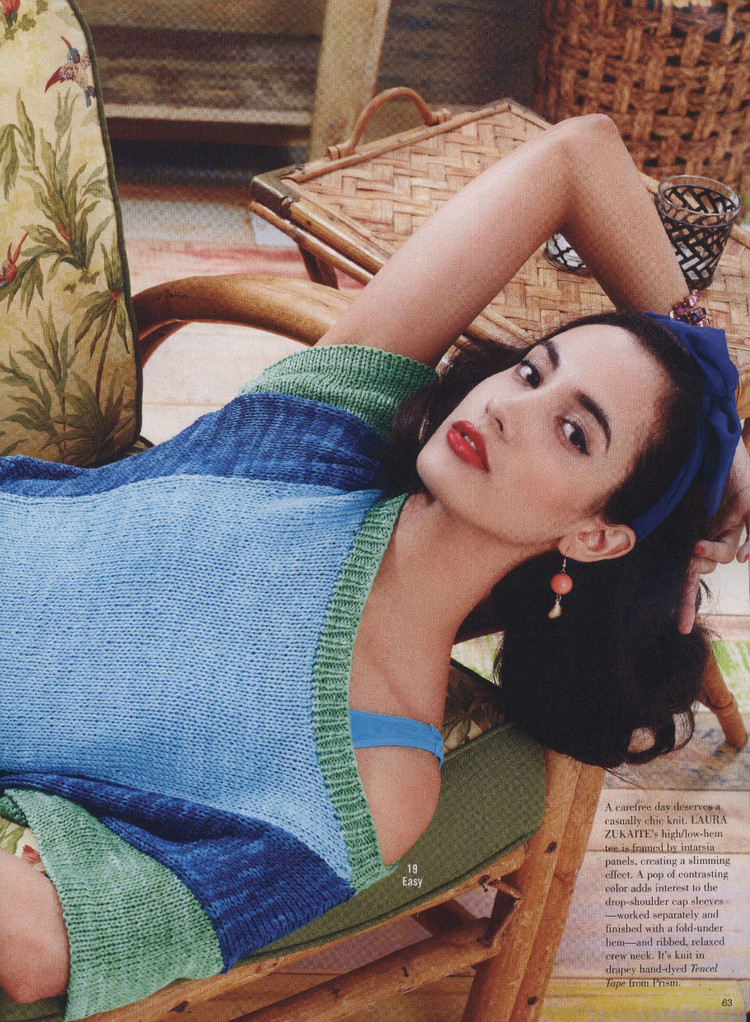 Vogue Knitting  Spring/Summer 2014 - 輕描淡寫 - 輕描淡寫