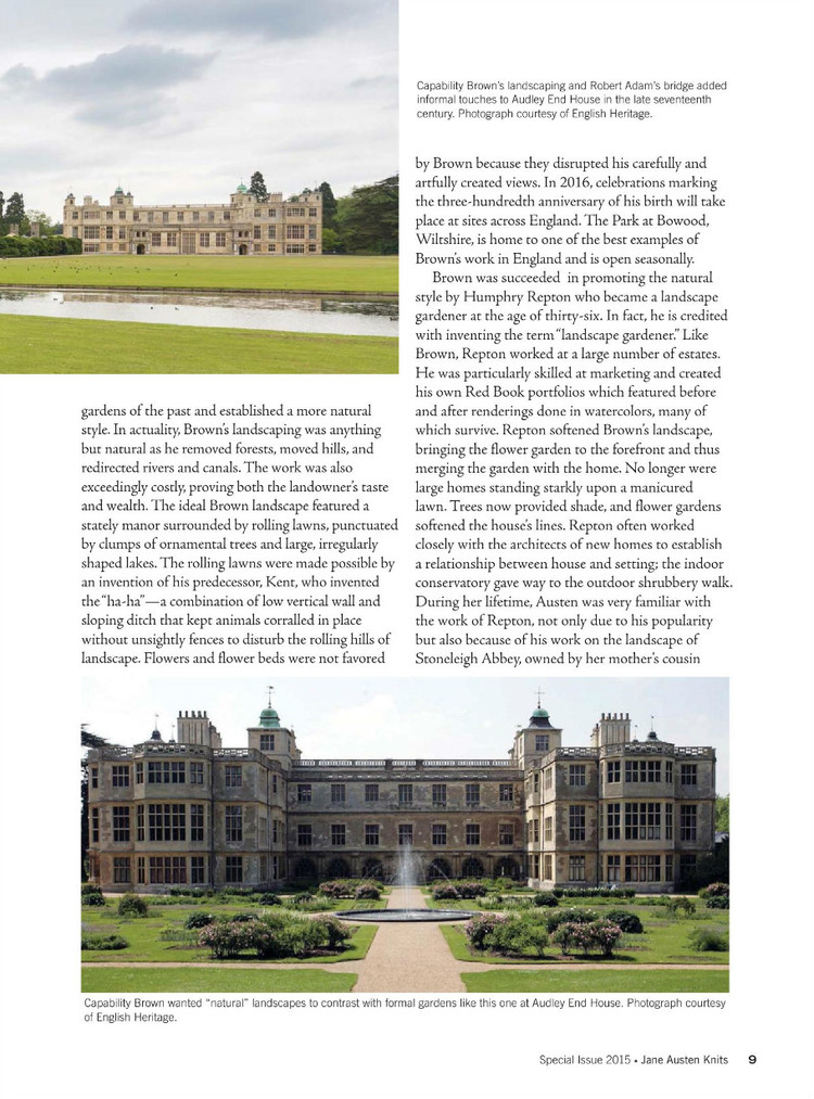 Interweaves Jane Austen Knits  Special Issue2015 - 輕描淡寫(xiě) - 輕描淡寫(xiě)