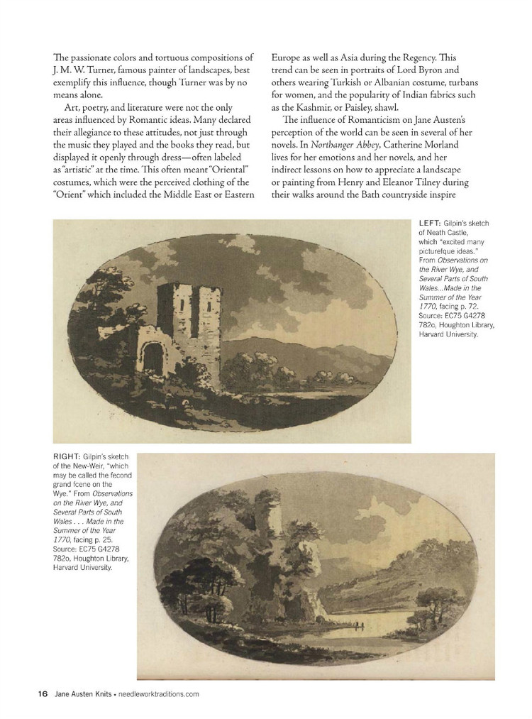 Interweaves Jane Austen Knits  Special Issue2015 - 輕描淡寫(xiě) - 輕描淡寫(xiě)