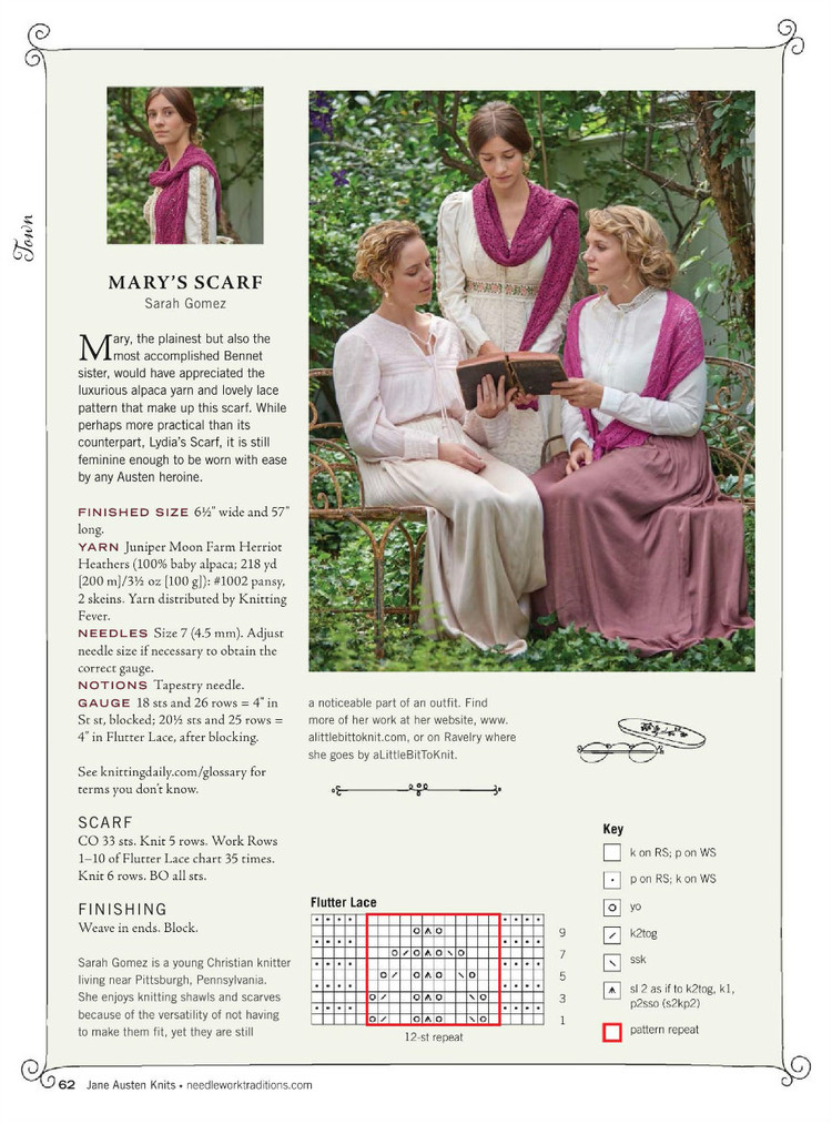 Interweaves Jane Austen Knits  Special Issue2015 - 輕描淡寫(xiě) - 輕描淡寫(xiě)