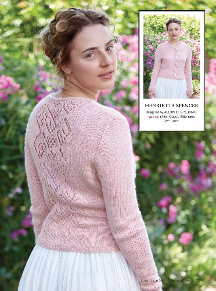 Interweaves Jane Austen Knits  Special Issue2015 - 輕描淡寫(xiě) - 輕描淡寫(xiě)