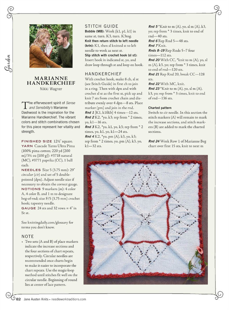 Interweaves Jane Austen Knits  Special Issue2015 - 輕描淡寫(xiě) - 輕描淡寫(xiě)