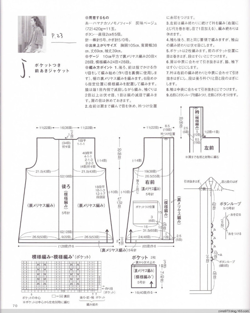 媽媽作品－小鈴鐺寶寶毛衣 - 紫陌丁香 - 紫陌丁香手工坊
