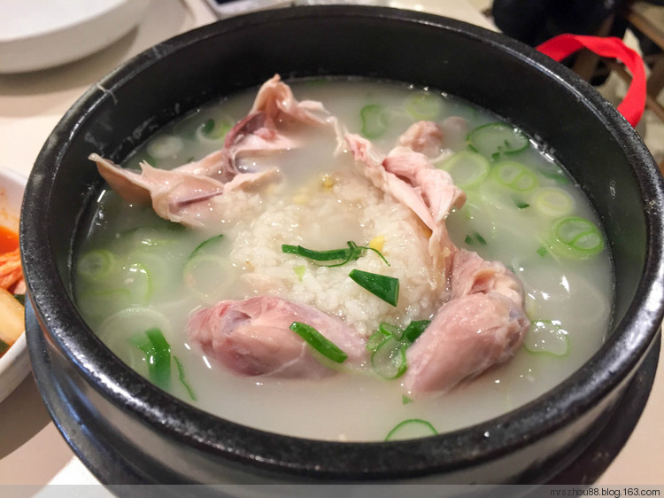 寒流來襲，首爾街頭人參雞 - 周太靚湯 - 周太靚湯