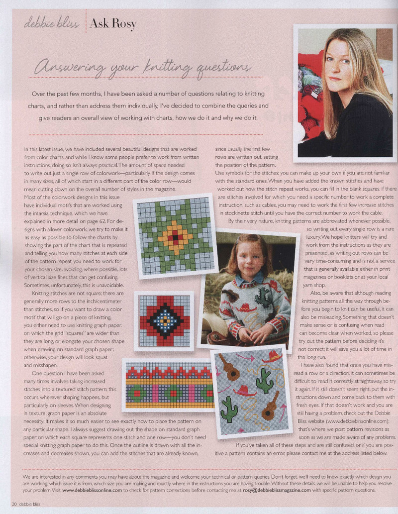 Debbie Bliss Knitting Magazine 2014 春夏 - 紫蘇 - 紫蘇的博客